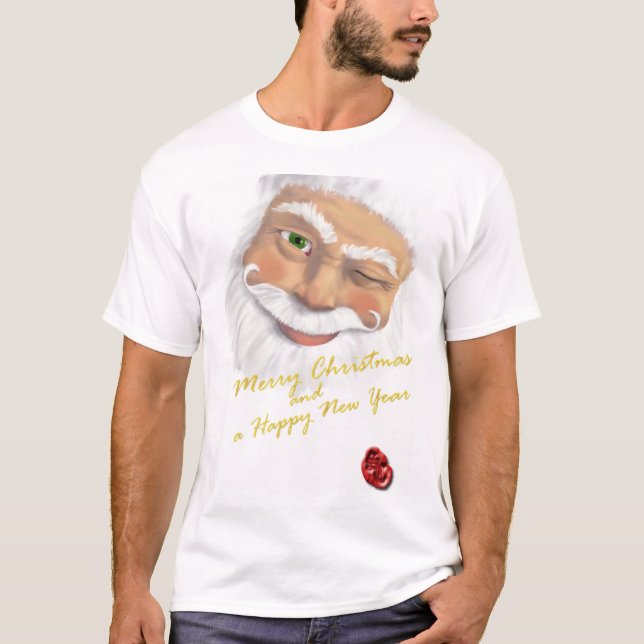 Mig förmiddagjultomten t-shirt (Framsida)