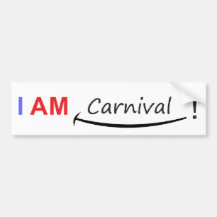 Mig förmiddagkarneval bildekal