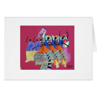 Mig förmiddagliv hälsningskort