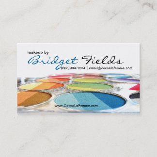Mig förmiddagMakeUp Visitkort