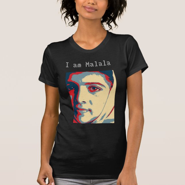 Mig förmiddagMalala skjorta T-shirt (Framsida)