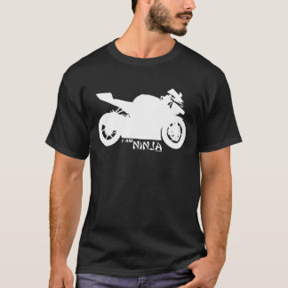 MIG FÖRMIDDAGNINJA ZX-10R - vitdesign Tee Shirt
