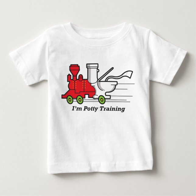 Mig förmiddagpottautbildning! t-shirt (Framsida)