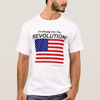 Mig förmiddagredo för revolutionen! t shirt