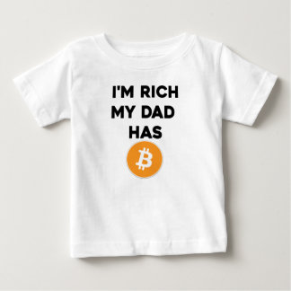 Mig förmiddagrik - min pappa har Bitcoin T-shirt