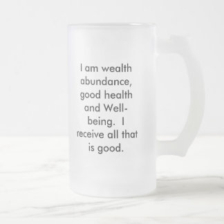 Mig förmiddagrikedomöverflöd, bra vård- och frostat ölglas