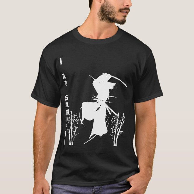 Mig förmiddagSamurai Tee Shirt (Framsida)
