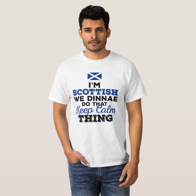 Mig förmiddagskott som vi dinnae gör att den t-shirt (Hel framsida)