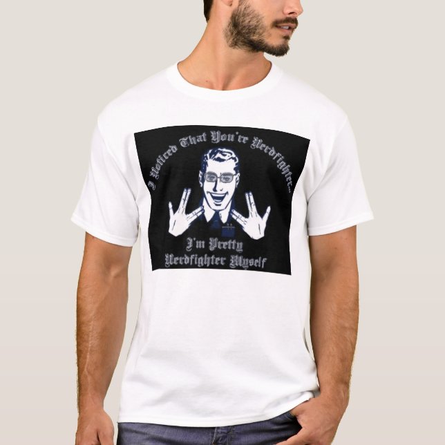 Mig förmiddagsöt Nerdfighter T-shirt (Framsida)