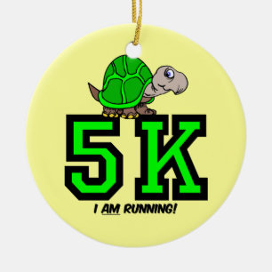 Mig förmiddagspring 5K Julgransprydnad Keramik