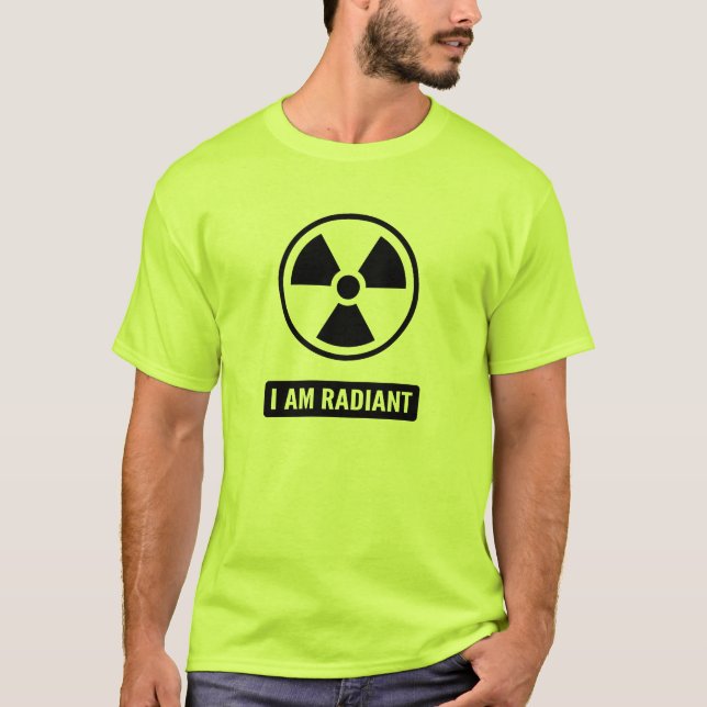 Mig förmiddagstrålpunkt t-shirt (Framsida)