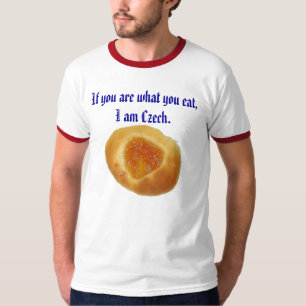 "Mig förmiddagtjeck" skjorta T-shirt