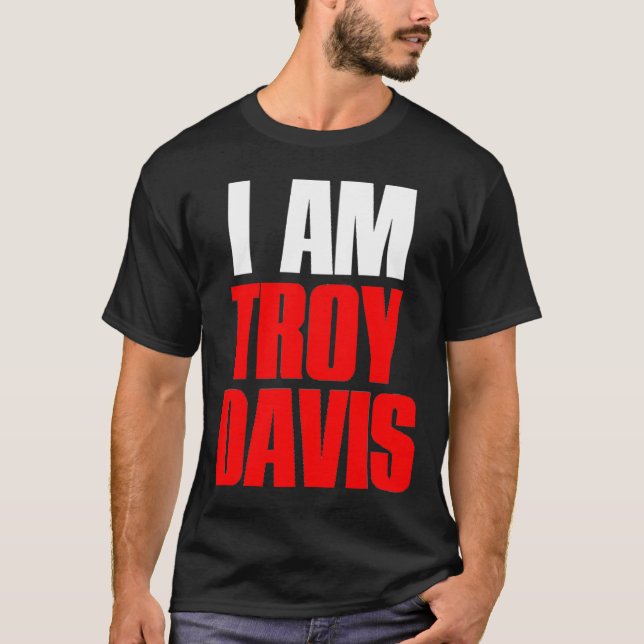 MIG FÖRMIDDAGTROY DAVIS T-TRÖJA TEE SHIRT (Framsida)