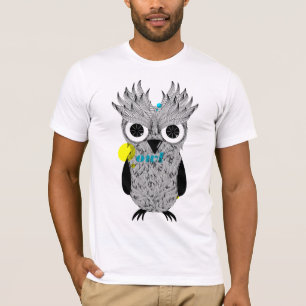 Mig förmiddaguggla t shirt