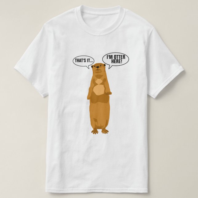 Mig förmiddagutter här t-shirt (Design framsida)