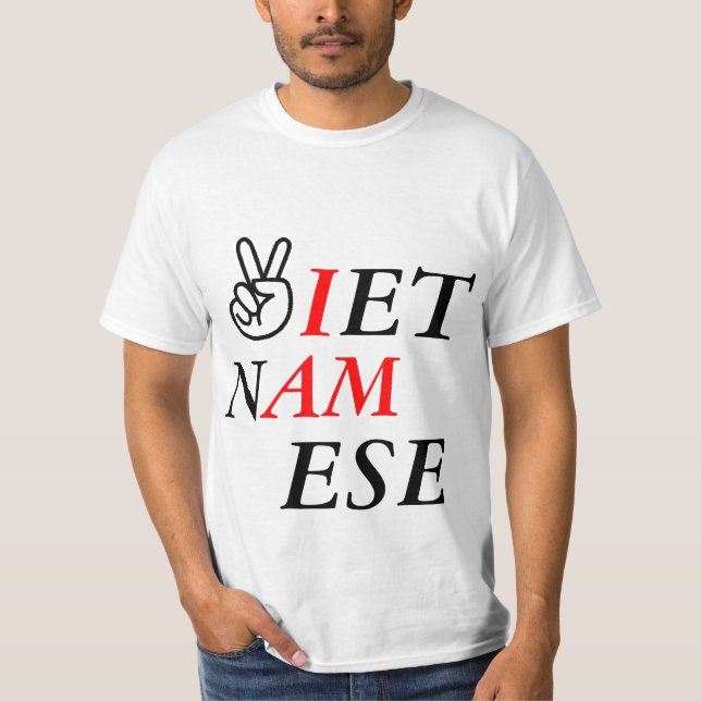 mig förmiddagvietnames tee shirt (Framsida)