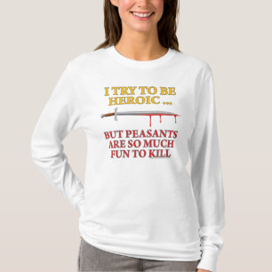 Mig försök att vara heroiskt t shirt