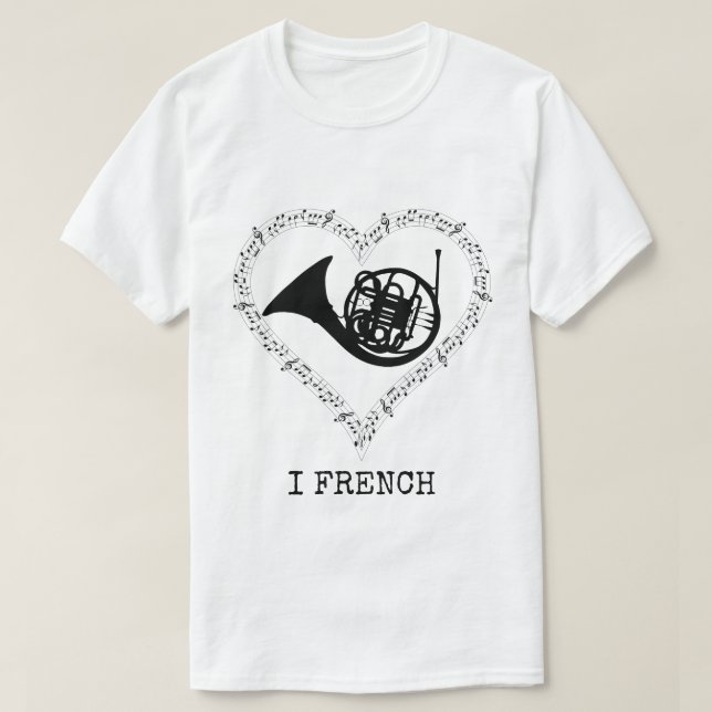 Mig fransk tee (Design framsida)