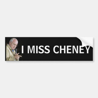 MIG FRÖCKEN CHENEY rolig politiskt humor Bildekal
