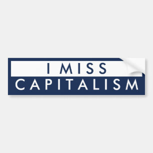 Mig Fröcken kapitalism Bildekal