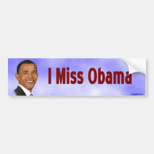 Mig Fröcken Obama Bildekal