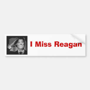 Mig Fröcken Reagan Bildekal
