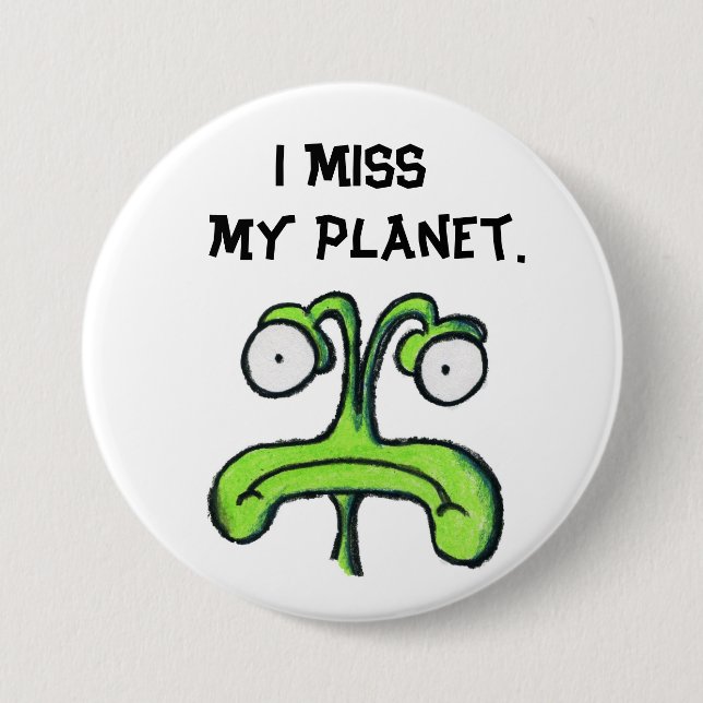 MIG FRÖCKEN som MITT PLANET knäppas Knapp (Framsida)