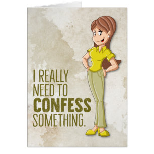 "Mig Fröcken som Overeating med dig" roligt Hälsningskort