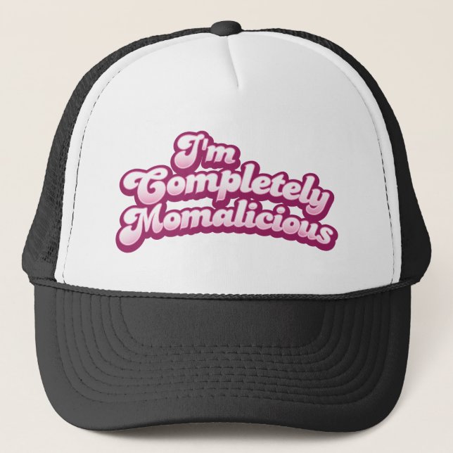 Mig fullständigt momalicious förmiddag! truckerkeps (Framsida)