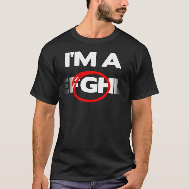 "Mig G-" T-tröja för förmiddag A Tee Shirt (Framsida)