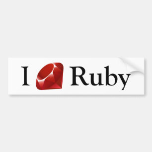 Mig GemRuby (vit) Bildekal