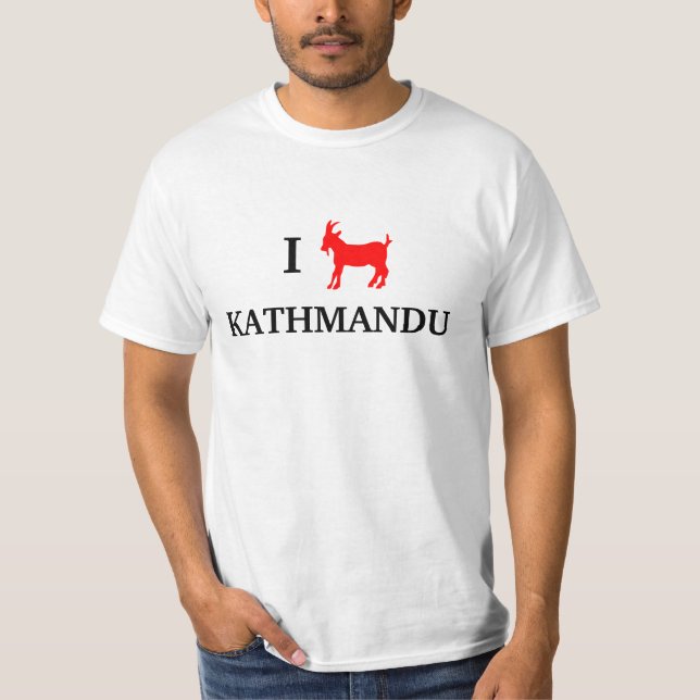 Mig get Kathmandu Tee Shirt (Framsida)