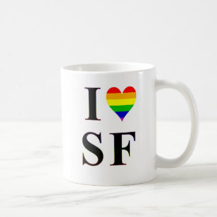 Mig glad mugg för hjärtaSan Francisco kaffe