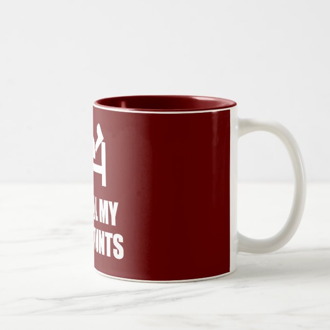 Mig Göra-all-min egna jippon Två-Tonad Mugg (Höger)