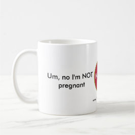 Mig gravid #darnFODMAPsmugg för förmiddag inte Kaffemugg