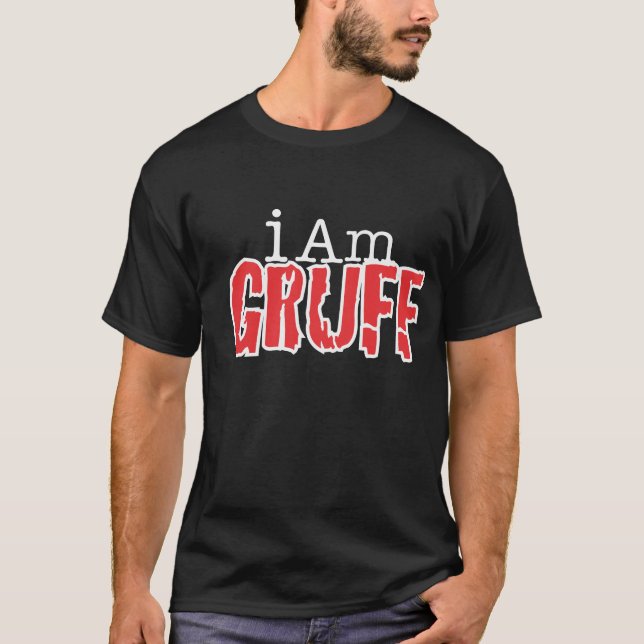 MIG GRUFF UTSLAGSPLATS FÖR FÖRMIDDAG T-SHIRT (Framsida)