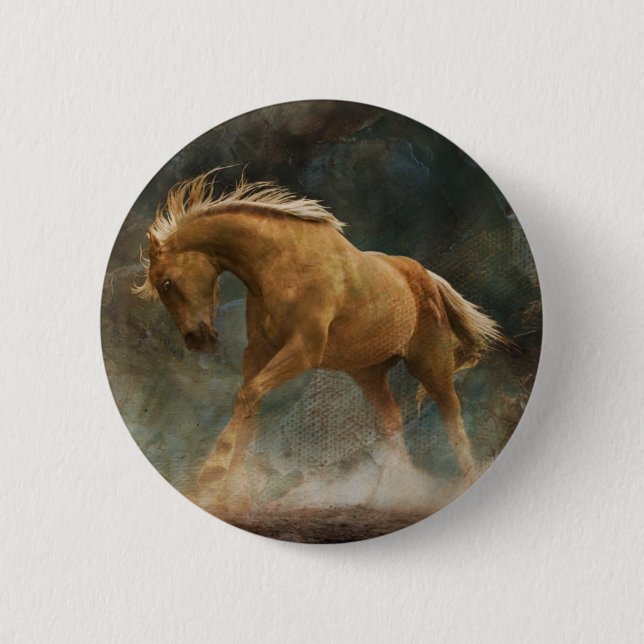 Mig guld- förmiddag knapp (Framsida)