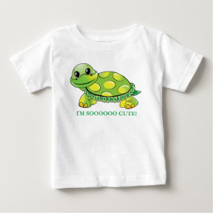 "Mig GULLIG förmiddag SOOOOO!",  Babysköldpadda T-shirt