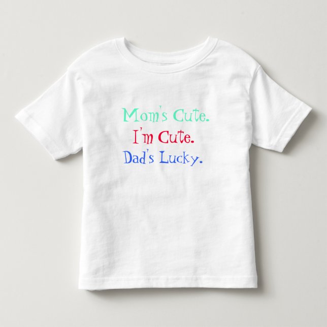 Mig gullig förmiddag tee shirt (Framsida)
