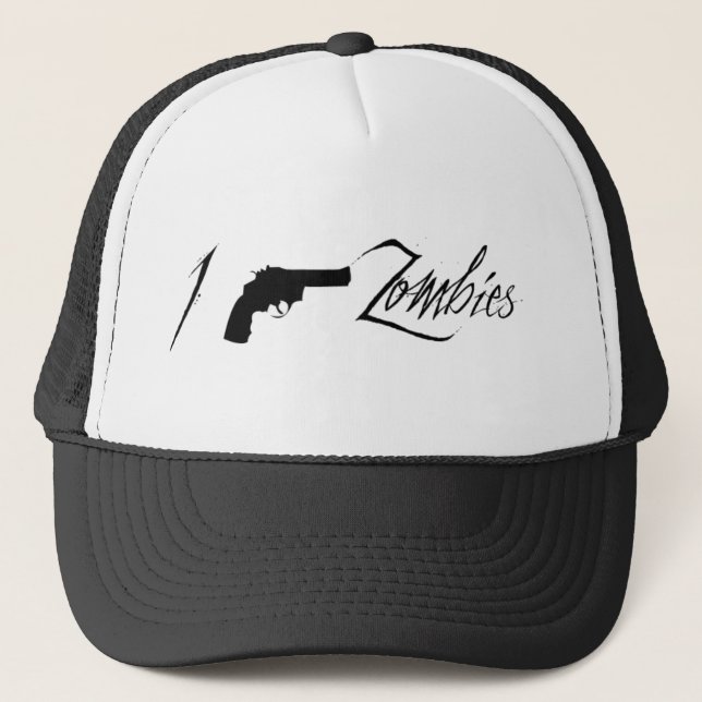 Mig <GUN> ZombiesHATT! Truckerkeps (Framsida)