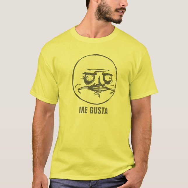 Mig Gusta anpassningsbarT-tröja T-shirt (Framsida)