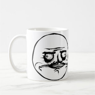 Mig Gusta ansikte Meme Kaffemugg