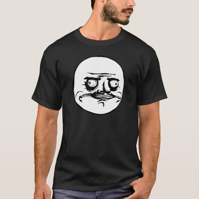 Mig Gusta ansikte T-shirt (Framsida)