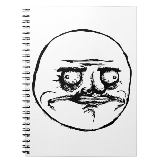 "Mig Gusta" anteckningsbok Med Spiral (Framsidan)