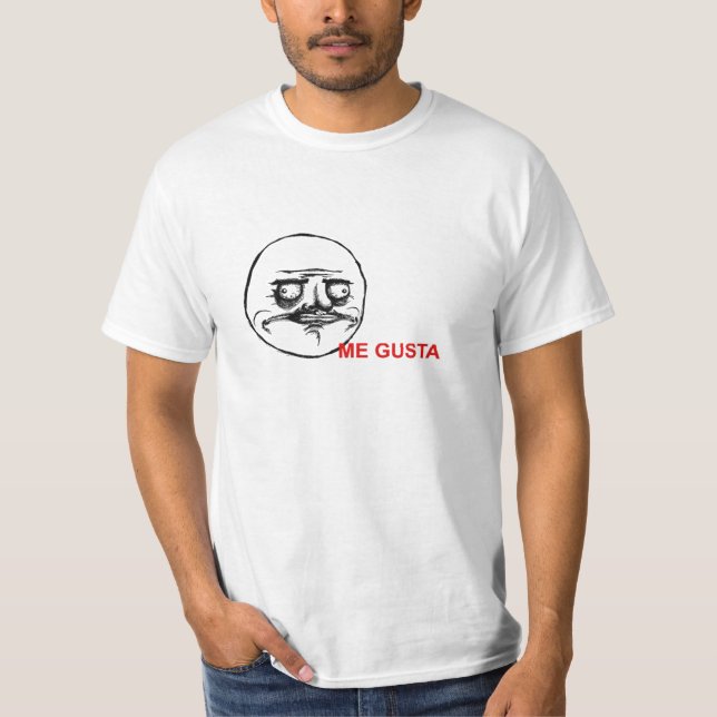 MIG GUSTA! TEE SHIRT (Framsida)