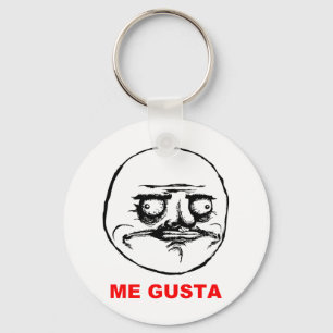 Mig Gusta (text) Nyckelring
