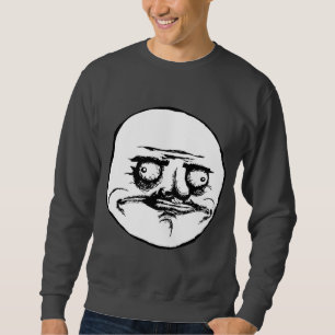 Mig Gusta ursinneansikte Meme Sweatshirt