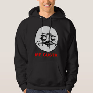 Mig Gusta ursinneansikte Meme Sweatshirt