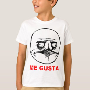 Mig Gusta ursinneansikte Meme Tröja
