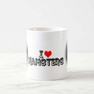 Mig hamsters (för hjärta) kaffemugg